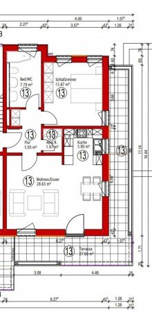 Walld�rn Wohnung Walld�rn: 2 Raum Penthouse Wohnung mit traumhaftem Fernblick in Waldrandlage